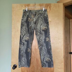 36x30 wrangler real tree camouflage pants